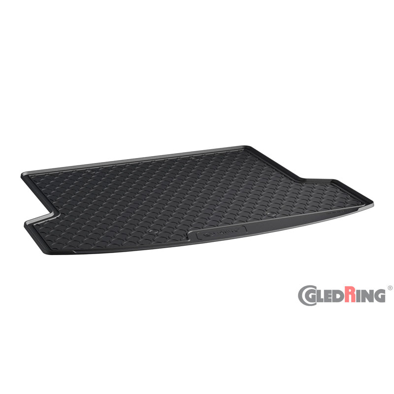 Gledring, Bagagerumsmåtte i Rubbasol, Passer til Hyundai Santa Fé V (MX5) Hybrid/PHEV 2024-, med 2 cm høj kant
