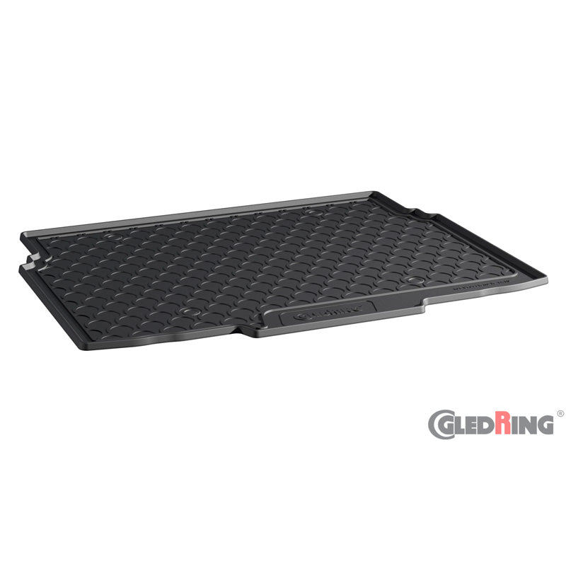 Gledring, Rubber trunk mat, fits Opel Crossland X 2017- (Lower floor)