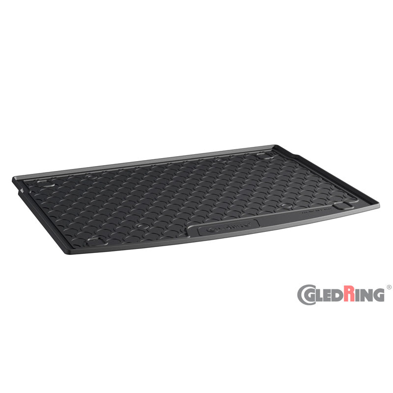Gledring, rubberen kofferbakmat, past op Kia Cee'd HB 2018- (bovenste variabele vloer)