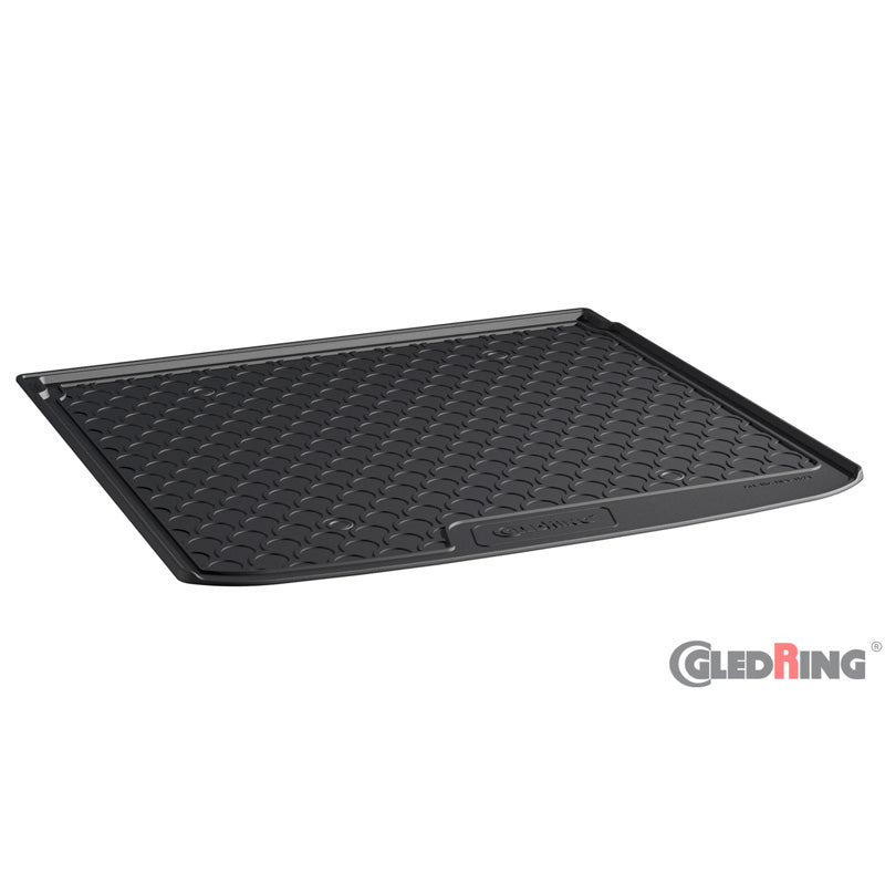 Gledring, Tappetino in gomma per bagagliaio, adatto a Skoda Enyaq iV 2020- (piano superiore)