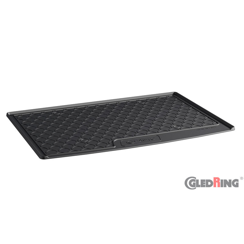Gledring, Alfombrilla de goma para maletero, compatible con Skoda Kamiq 2019- (Suelo variable superior)