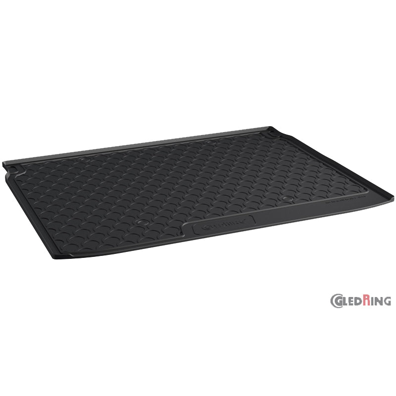Gledring, alfombrilla de goma para maletero, compatible con Renault Kadjar 2015- (piso superior)
