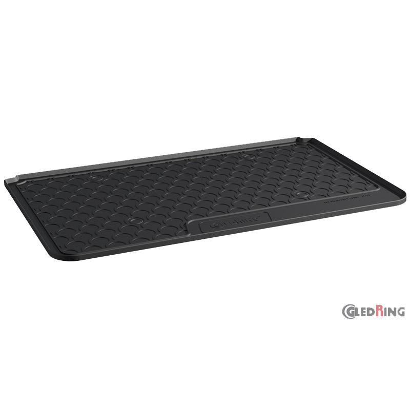 Gledring, Alfombrilla de goma para maletero, compatible con Renault Captur 2013-2019 (Suelo superior)