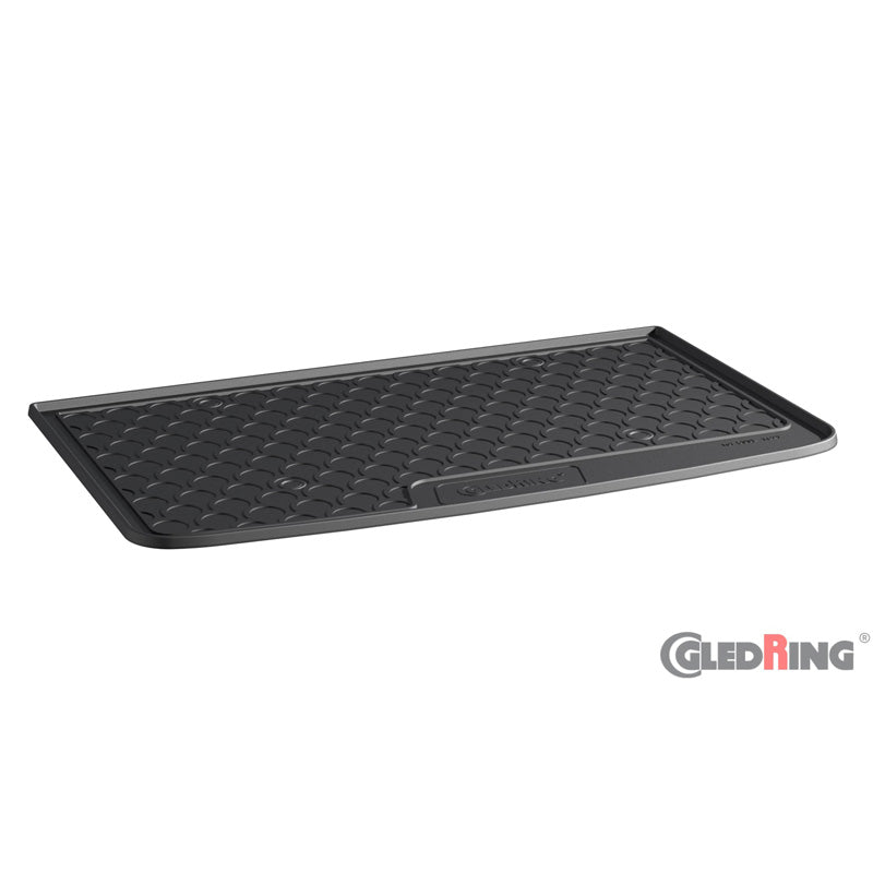 Gledring, Alfombrilla de goma para el maletero, compatible con Fiat 500L facelift 2017- (suelo inferior)