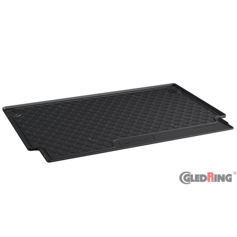 Gledring, Alfombrilla de goma para el maletero, compatible con Peugeot 5008 (5 y 7 personas) 2009-2016