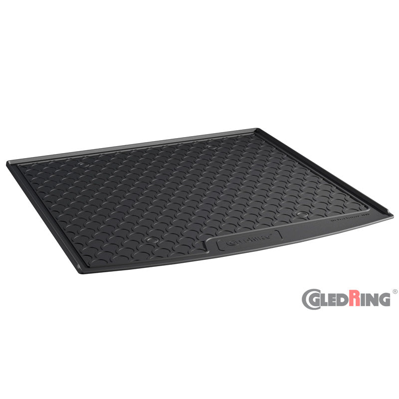 Gledring, Tapis de coffre en caoutchouc, compatible avec Seat Tarraco 2019- excl. Hybrid (Upper variable floor)