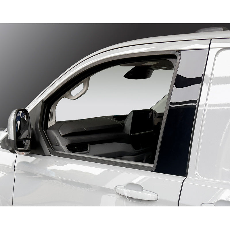 RGM, B-stolpe Covers, Blank Sort, passer til Volkswagen Transporter T7 (2024-)