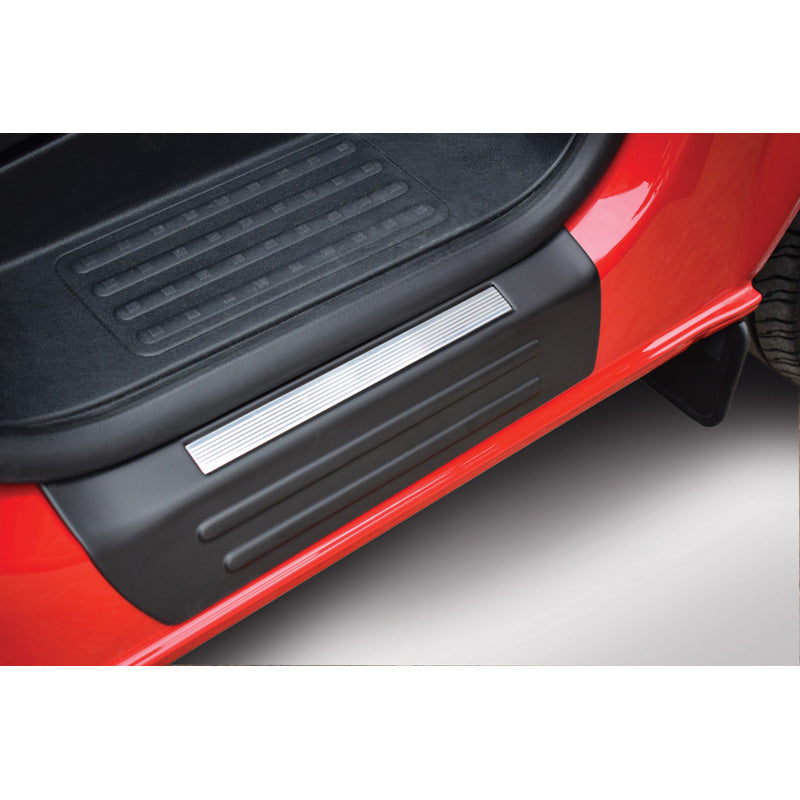 RGM, Protectores de umbral, para Volkswagen Transporter T5/T6/T6.1 - con inserciones de acero inoxidable - juego de 2 piezas