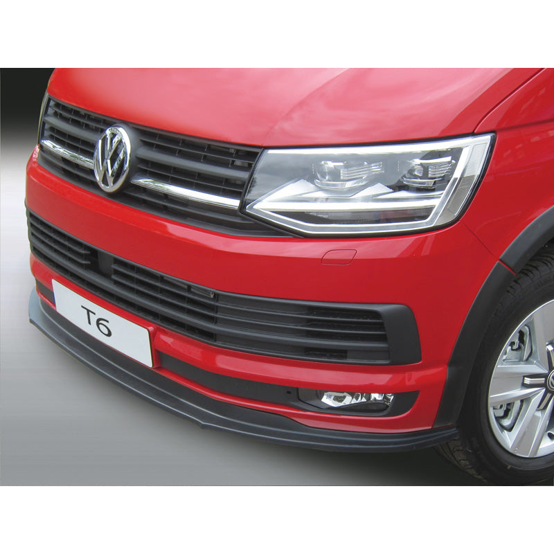 RGM, splitter anteriore, adatto a Volkswagen Transporter T6 2015-2020 Nero