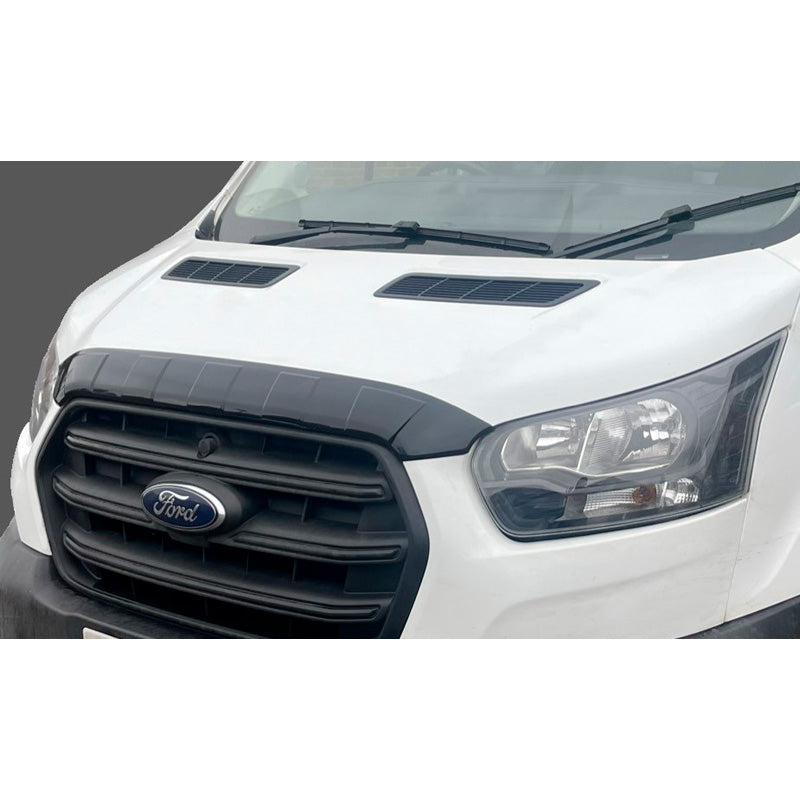 RGM, Bonnet protector, passer til Ford Transit IV Facelift 2020- Gloss Black