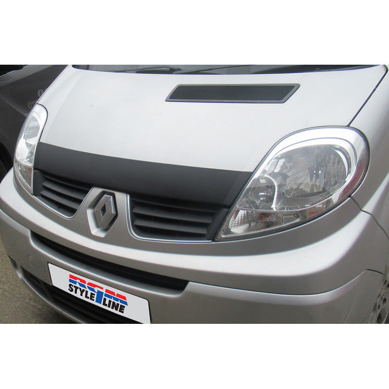 RGM, Bonnet protector, passer til  Opel Vivaro & Renault Trafic 2006-08/2014 Black