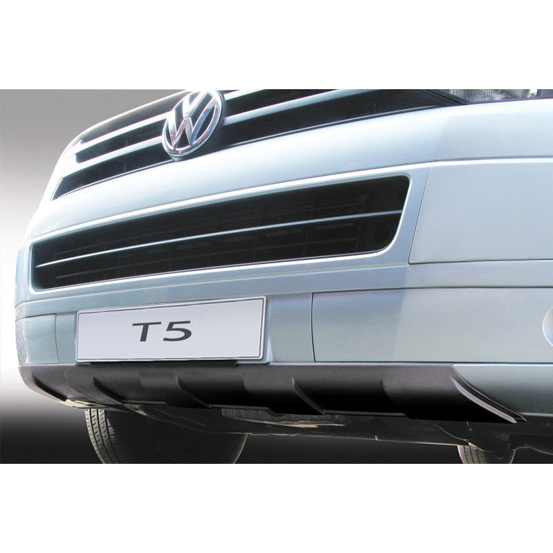 RGM, přední spoiler „Skid-Plate“, pasuje pro Volkswagen Transporter T5 Facelift 2010-2015 - černá (ABS)