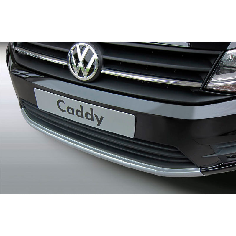 RGM, spoiler anteriore "Skid-Plate", adatto a Volkswagen Caddy 2015-2020 Argento (ABS)