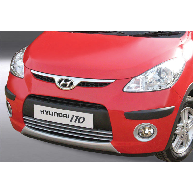 RGM, přední spoiler 'Skid-Plate', pasuje na Hyundai i10 2008-2011 - silver (ABS)