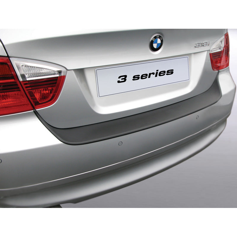 RGM, ochrana zadního nárazníku, ABS plast, pasuje na BMW 3-Series E90 Sedan 2005-2008 excl. M černá