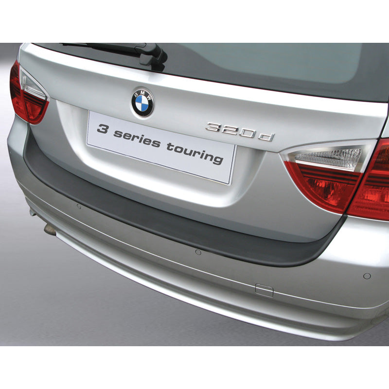 RGM, ochrana zadního nárazníku, ABS plast, pasuje na BMW 3-Series E91 Touring 2005-2008 excl. M černá