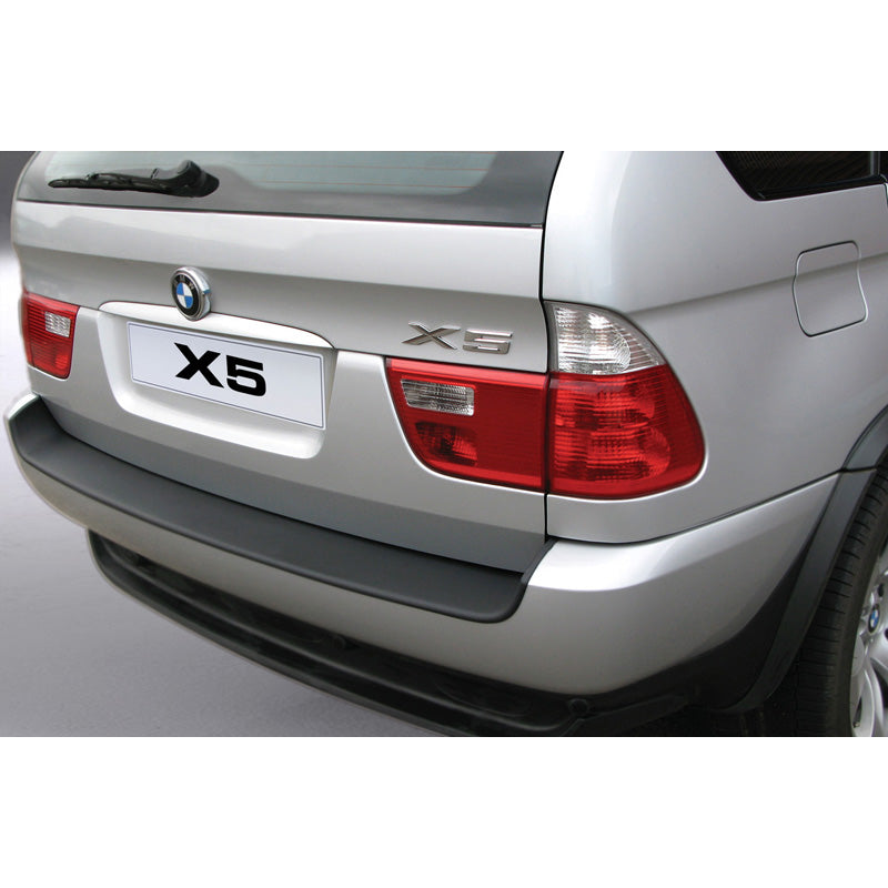 RGM, chránič zadního nárazníku, plast ABS, vhodný pro BMW X5 2000-2007 Černá