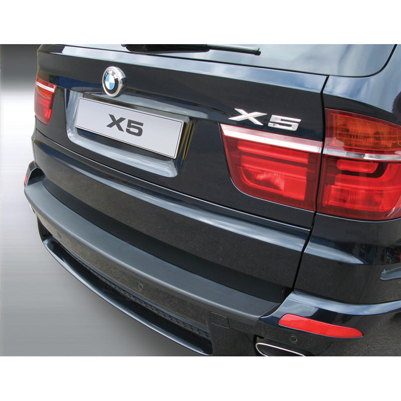 RGM, Osłona tylnego zderzaka, tworzywo ABS, pasuje do BMW X5 2007-2013 czarny