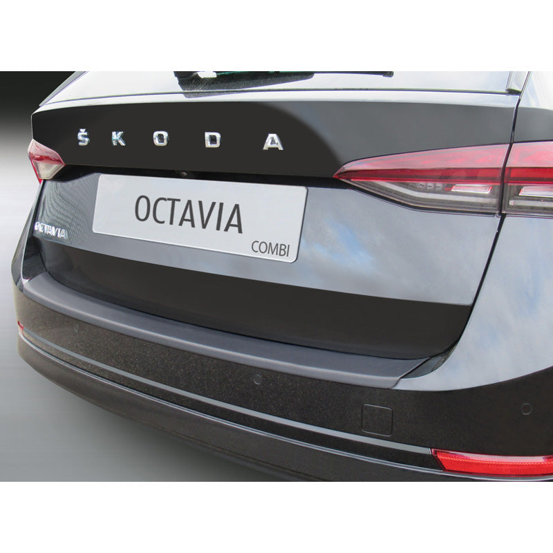 RGM, protezione paraurti posteriore, plastica ABS, adatta a Skoda Octavia IV (NX5) Combi 2020- Black