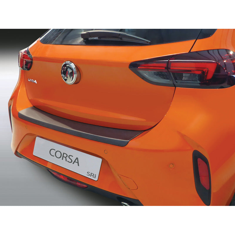 RGM, Ochrona tylnego zderzaka, tworzywo ABS, pasuje do Opel Corsa F GS-Line 5-drzwiowy 2019- Czarny