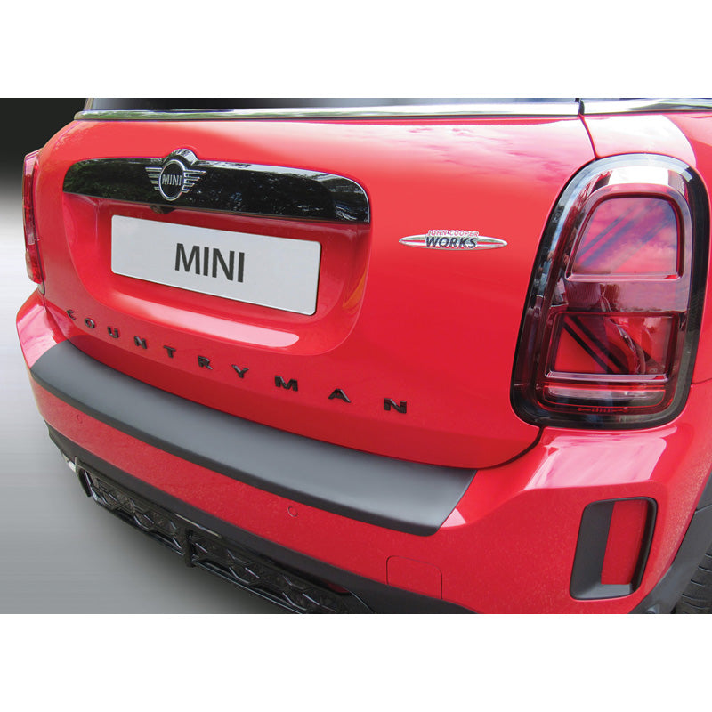 RGM, Achterbumperbeschermer, ABS-plastic, geschikt voor Mini Countryman (F60) Facelift 2020- Zwart