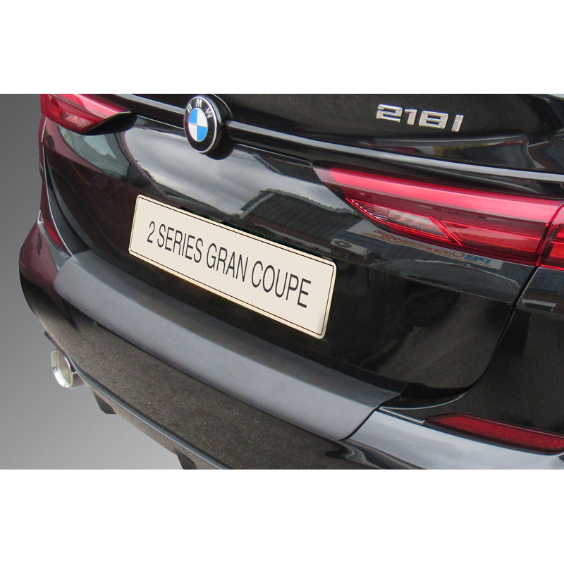 RGM, Rear bumper protector, ABS plastic, fits BMW 2-Series F44 Gran Coupé 'M' Sport & M235i 2020- Black