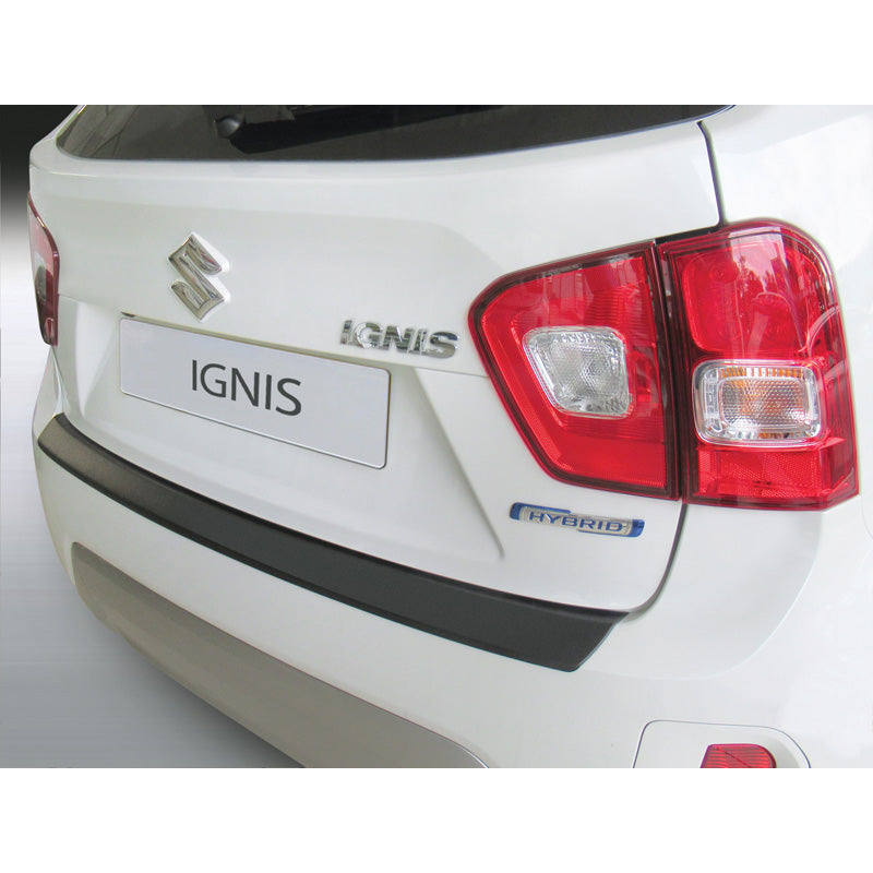 RGM, Rear bumper protector, ABS plastic, fits Suzuki Ignis Facelift 2020- Black