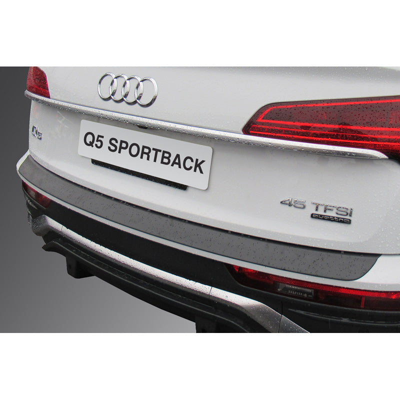 RGM, Achterbumperbeschermer, ABS kunststof, passend voor Audi Q5 Sportback 2020- Zwart