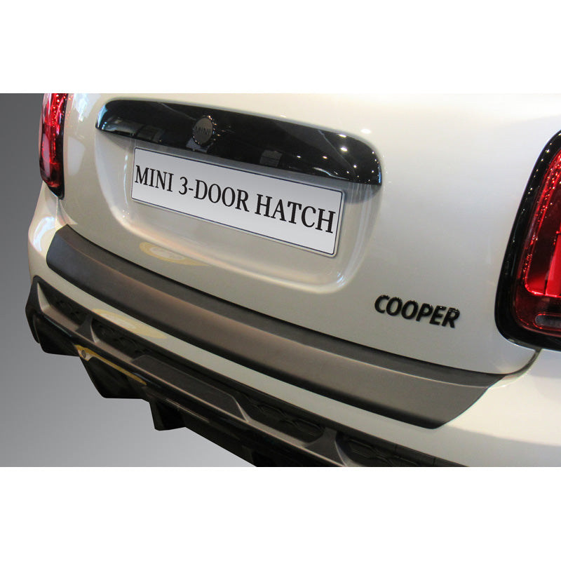 RGM, Achterbumperbeschermer, ABS-kunststof, past op Mini One/Cooper/Cooper S (F56) (3-deurs) FL 2021- Zwart