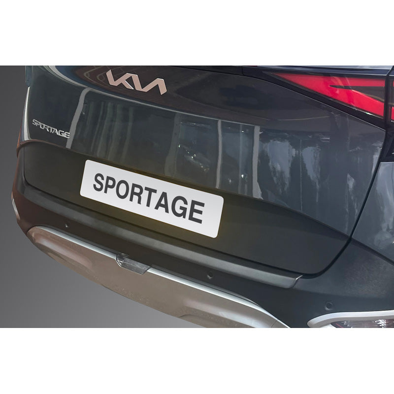RGM, protezione paraurti posteriore, plastica ABS, compatibile con Kia Sportage (NQ5) 2021- Nero