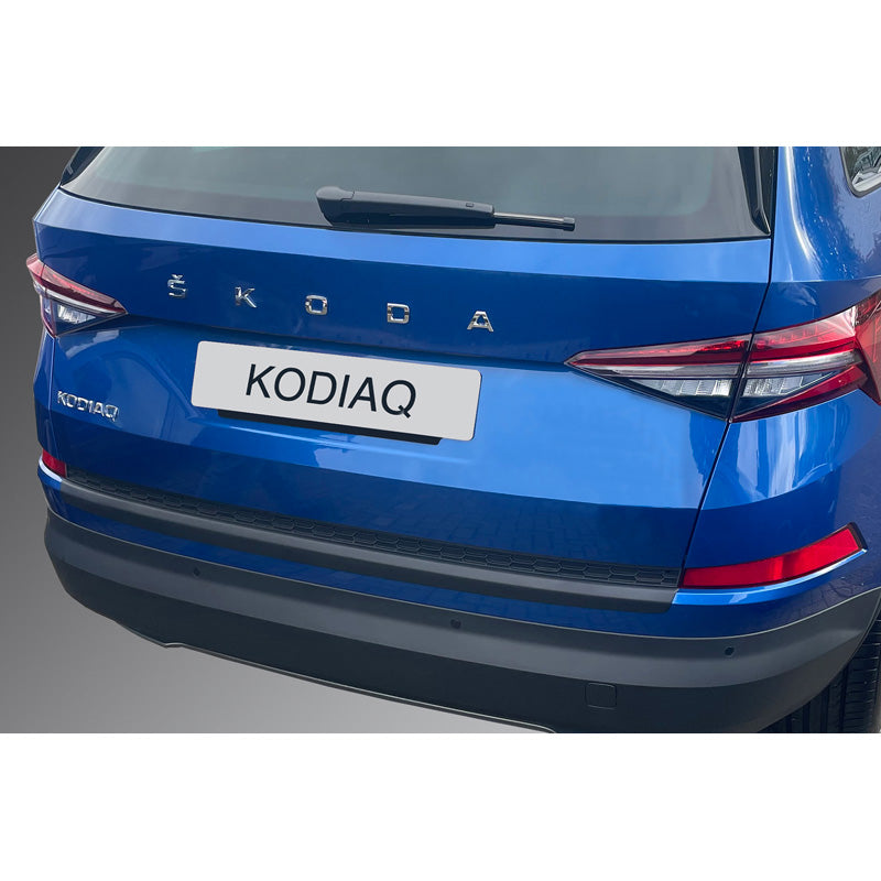 RGM, Rear bumper protector, ABS plastic, fits Skoda Kodiaq Facelift 07/2021- Black