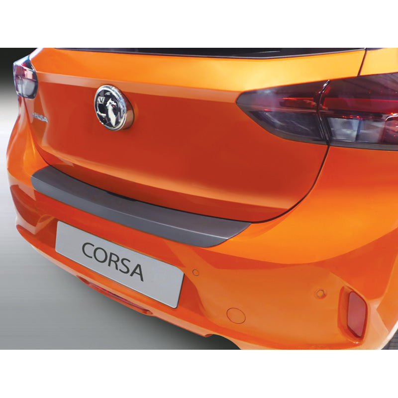 RGM, osłona tylnego zderzaka, tworzywo ABS, pasuje do Opel Corsa F 5 drzwi 2019- Black