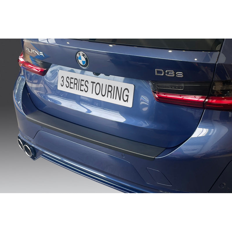 RGM, ochranný kryt zadního nárazníku, ABS plast, pro BMW 3-Series G21 Touring 'M' Sport Facelift 2023- černá