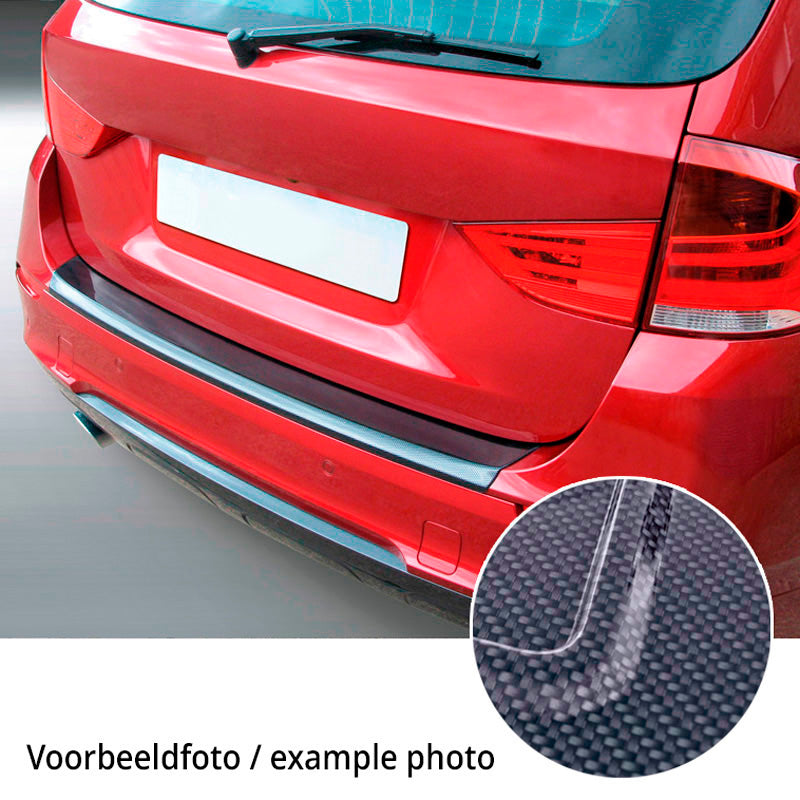 RGM, ochrona tylnego zderzaka, tworzywo ABS, pasuje do MG 5 SW EV Facelift 2023- efekt karbonu
