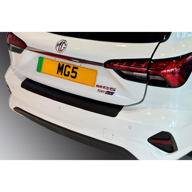 RGM, Osłona tylnego zderzaka, tworzywo ABS, pasuje do MG 5 SW EV Facelift 2023- Czarny