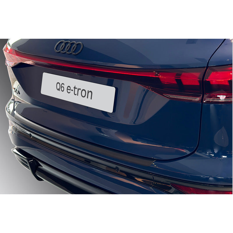 RGM, protector de parachoques trasero, ABS, negro, Fits to Audi Q6 e-tron (GFB) 2024