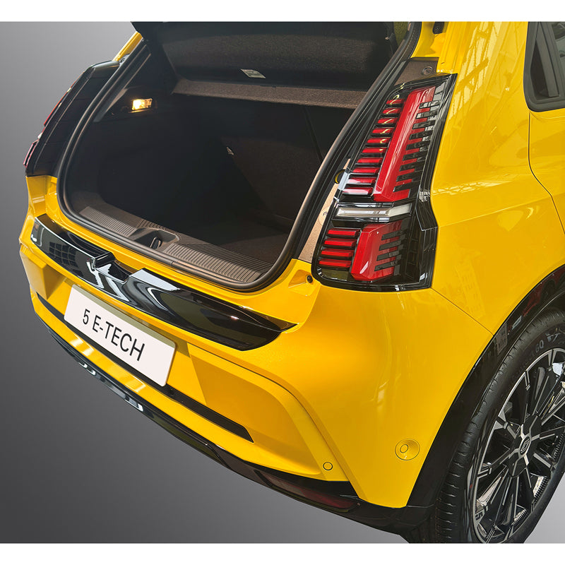 RGM, Bagkofangerbeskytter, ABS, Blank Sort, passer til Renault 5 E-Tech (2024-)