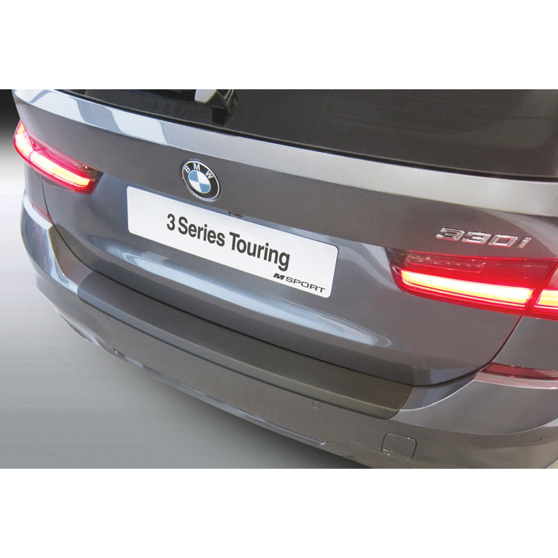 RGM, Rear bumper protector, ABS plastic, fits BMW 3-Series G21 Touring 'M-Sport' 2019- Black