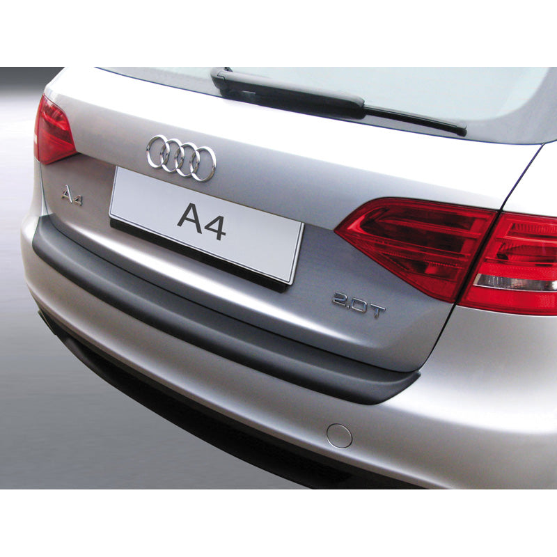 RGM, protezione paraurti posteriore, plastica ABS, adatto a Audi A4 Avant 2008-2012 Nero