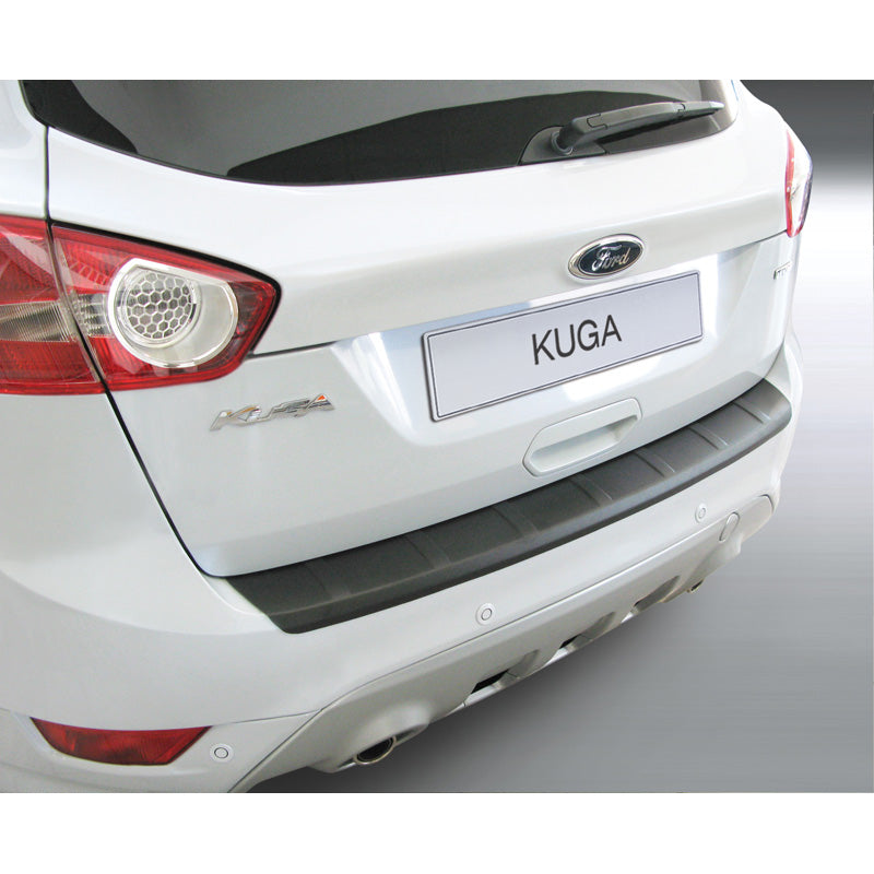 RGM, Protector de parachoques trasero, plástico ABS, compatible con Ford Kuga MK1 2008-2013 Black 'Ribbed'