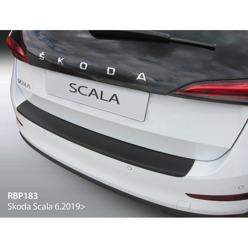 RGM, osłona tylnego zderzaka, ABS plastik, pasuje do Skoda Scala 2019- Czarny