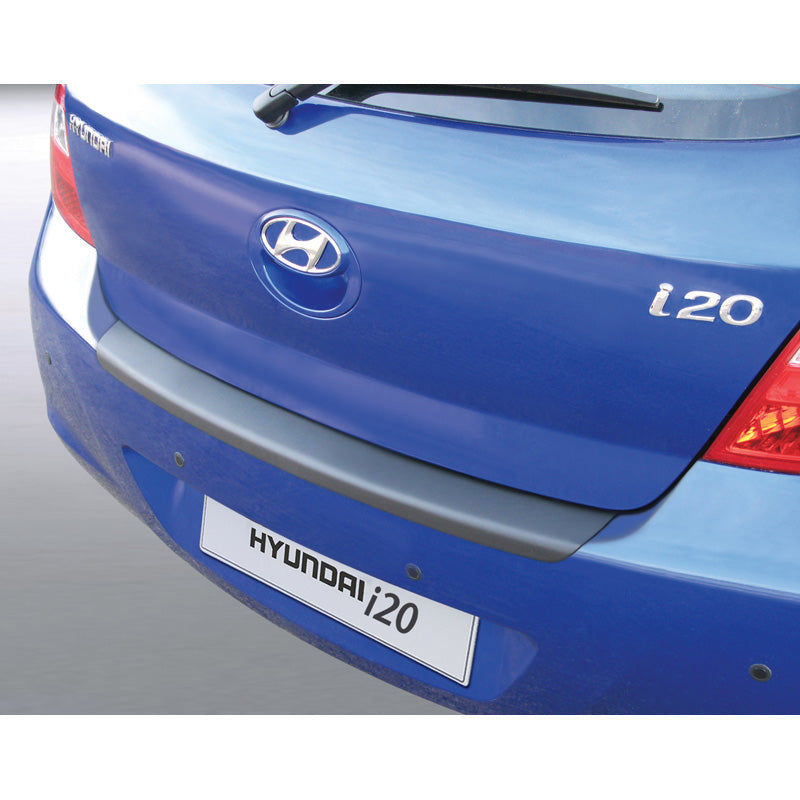RGM, ochrana zadního nárazníku, ABS plast, pasuje na Hyundai i20 5 doors 2009-2012 černá