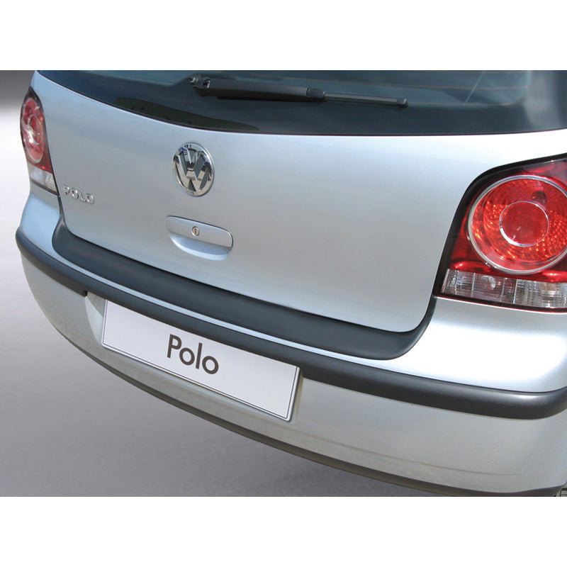 RGM, Ochrana zadního nárazníku, ABS plast, pasuje na Volkswagen Polo 9N/9N2 Černá
