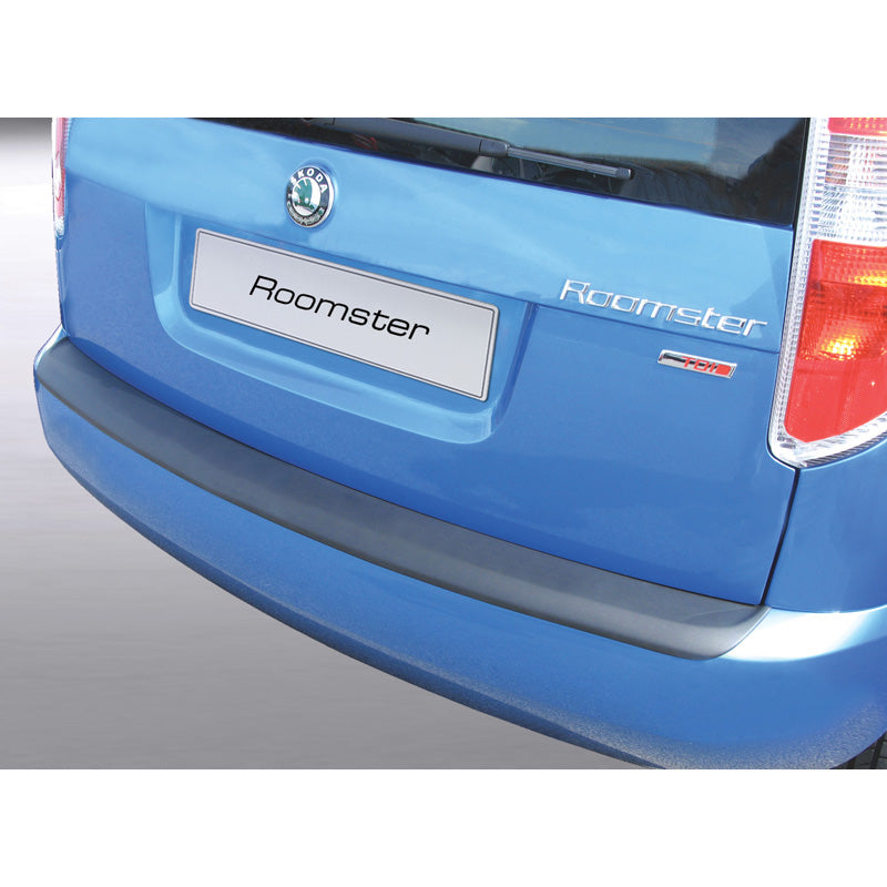 RGM, Protezione paraurti posteriore, plastica ABS, adatta a Skoda Roomster Nero
