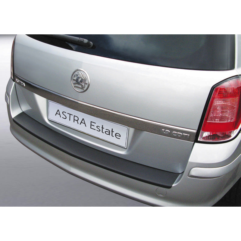 RGM, Ochrana zadního nárazníku, ABS plast, pasuje na Opel Astra H Wagon Černá