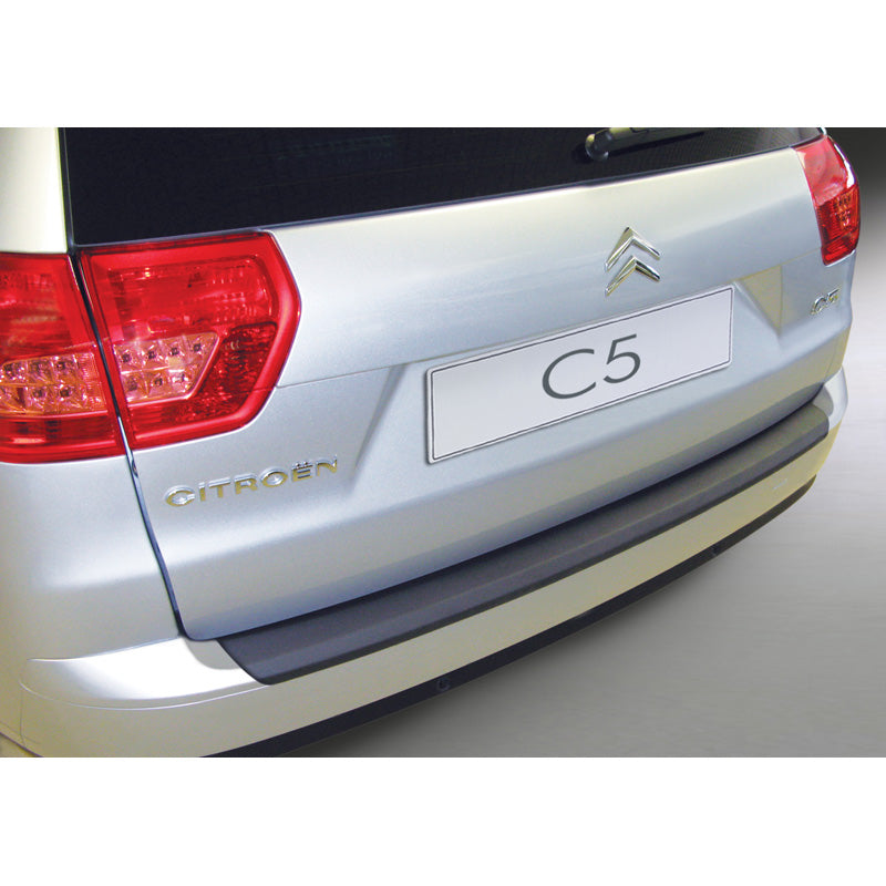 RGM, Ochraniacz tylnego zderzaka, tworzywo ABS, pasuje do Citroën C5 Tourer 2008-2017 Czarny