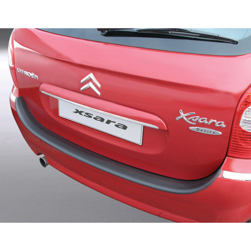 RGM, Ochraniacz tylnego zderzaka, tworzywo ABS, pasuje do Citroën Xsara Picasso Czarny