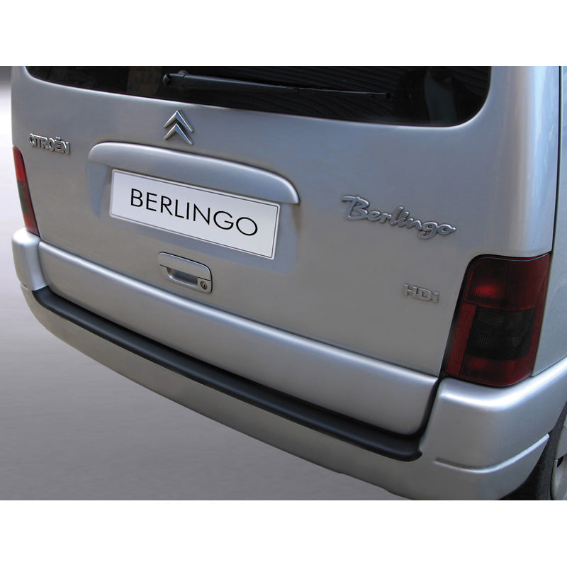 RGM, zadní chránič nárazníku, ABS plast, pasuje na Citroën Berlingo 1996-2008 Černá