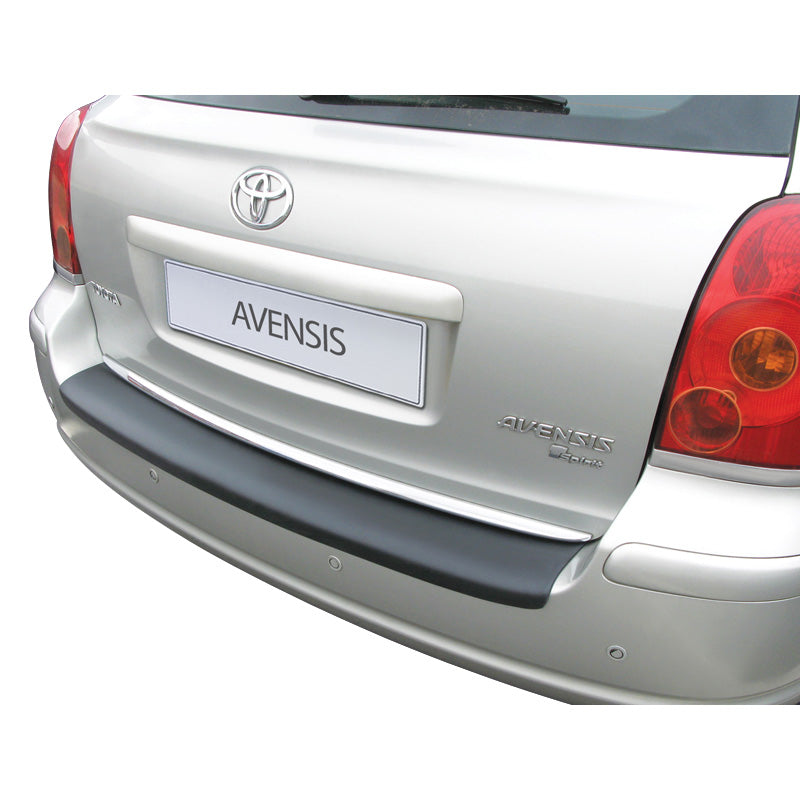 RGM, zadní chránič nárazníku, ABS plast, pasuje na Toyota Avensis Kombi 2003-2009 Černá