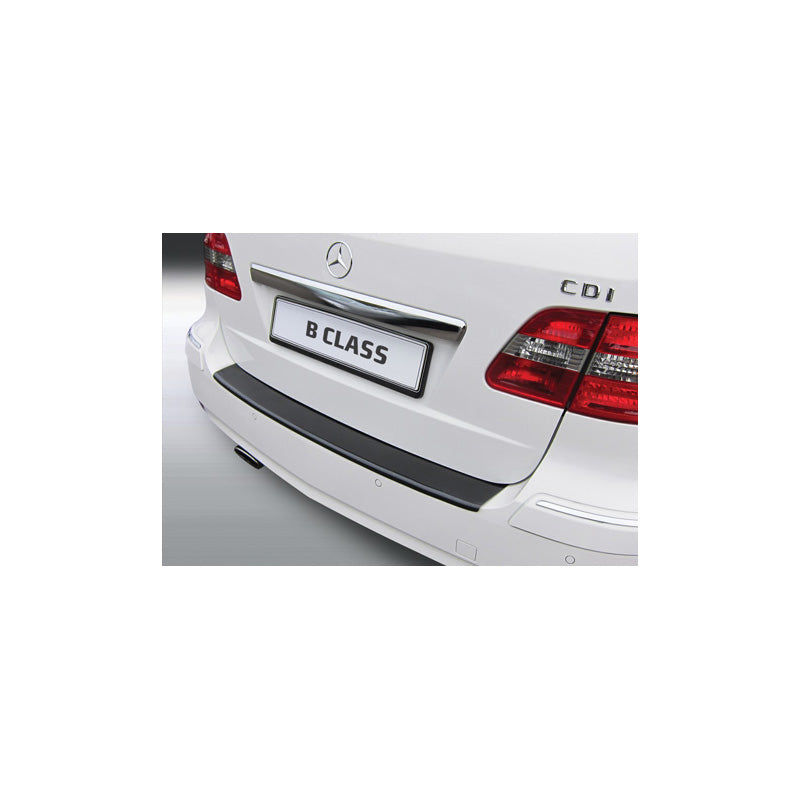 RGM, Ochrana zadního nárazníku, plast ABS, pasuje na Mercedes B-Class W245 2005-2011 černá